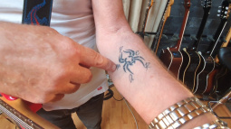 Petr Janda, tetování