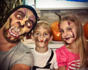 Roman Vojtek, dítě, dcera, Halloween