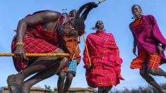 Masajské tradiční tance a zpěvy působí jako přírodní hypnotika