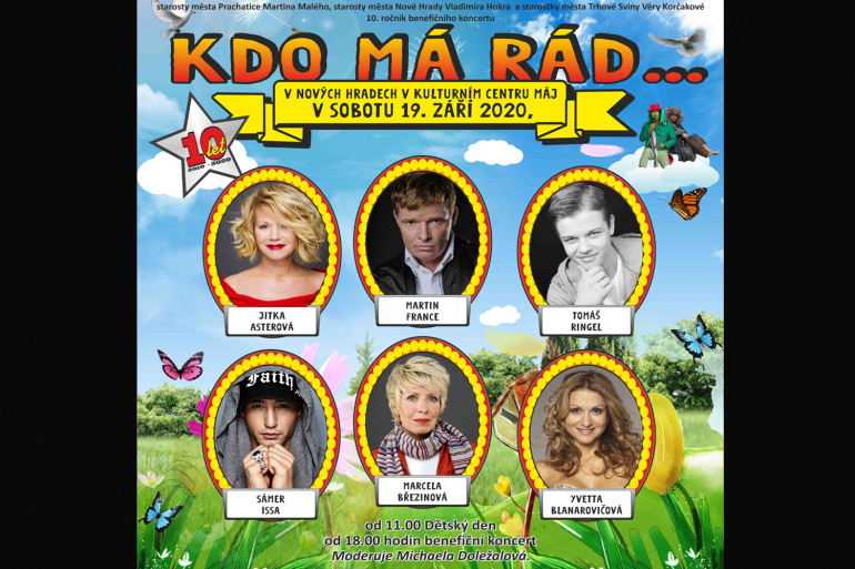 Kdo má rád (1029), koncert (20), Martin France (317)