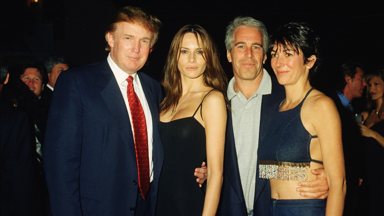Jeffrey Epstein, Donald Trump 