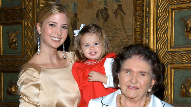 Ivanka Trumpová s babičkou