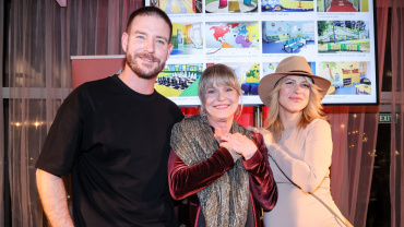 Nadace Archa Chantal, Vladimír Polívka, Chantal Poullain, přítelkyně 