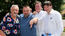 Zdeněk Mahdal, narozeniny, vlak