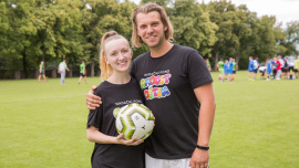 Michal Bragagnolo, Denise Bragagnolo, NF Radost dětem, fotbal, 4 Tenoři