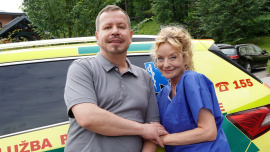 Vilma Cibulková, Svatopluk Žáček, Anděl mezi zdravotníky 2024