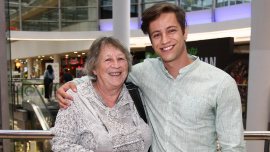 Milan Peroutka, babička