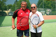 Petr Janda, Antonín Panenka, tenis