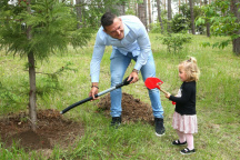 Lukáš Krpálek, dcera, Botanická zahrada