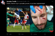 Onřej Kolář, Slavia, Fotbal, zranění, Kemara Roofe, Jaroslav Tvrdík