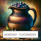 borůvky, čučoriedky