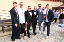 Janis Sidovský, Pavel Vítek, svatba