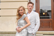 Michaela Ochotská s partnerem Davidem