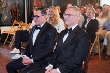 Janis Sidovský, Pavel Vítek, svatba