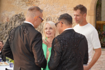 Janis Sidovský, Pavel Vítek, svatba