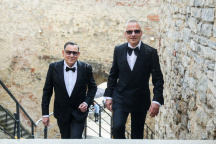 Janis Sidovský, Pavel Vítek, svatba