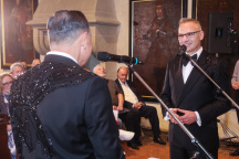 Janis Sidovský, Pavel Vítek, svatba