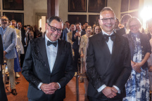 Janis Sidovský, Pavel Vítek, svatba