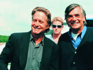 Michael Douglas, Jiří Bartoška, KVIFF 1998, MFFKV1998