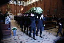 Alois Švehlík, rakev