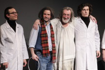 Boleslav Polívka, Vladimír Polívka, Jan Polívka, František Polívka, Anděl v lihu, Divadlo Bez zábradlí, Divadlo Bolka Polívky