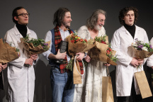 Boleslav Polívka, Vladimír Polívka, Jan Polívka, František Polívka, Anděl v lihu, Divadlo Bez zábradlí, Divadlo Bolka Polívky