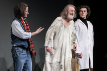 Boleslav Polívka, Vladimír Polívka, Jan Polívka, František Polívka, Anděl v lihu, Divadlo Bez zábradlí, Divadlo Bolka Polívky