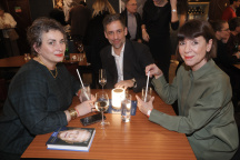 Marcela Polívková, Janek Bartoška, Andrea Bartošková, Anděl v lihu, Divadlo Bez zábradlí, Divadlo Bolka Polívky