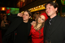 Lucie Vondráčková, Jiří Mádl, Karel Janák, Snowboarďáci