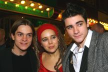 Lucie Vondráčková, Jiří Mádl, Vojta Kotek, Snowboarďáci