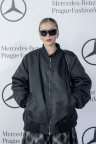 Mariana Prachařová na Fashion Weeku. 