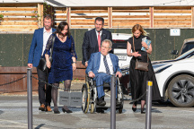 Nechyběl ani Miloš Zeman. 