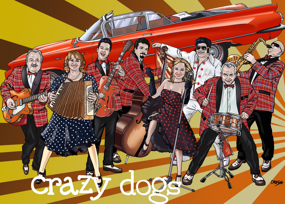 Radost ze života, to jsou Crazy Dogs! První videoklip a hned hvězdné obsazení!
