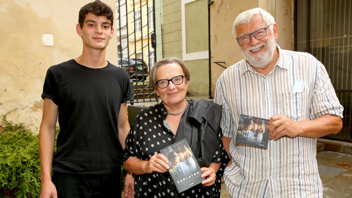 Film Šarlatán má i knihu a CD! Proč je křtil Josef Klíma?