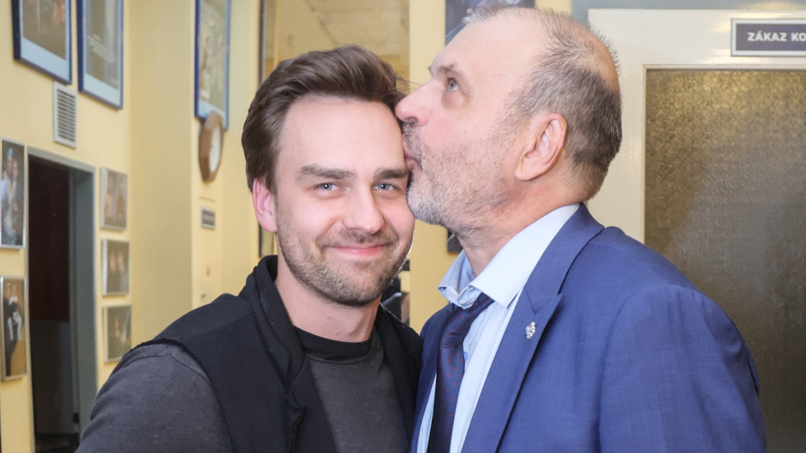 Pusu díků dostal Ondřej Rychlý od svého táty. Zasloužil si ji
