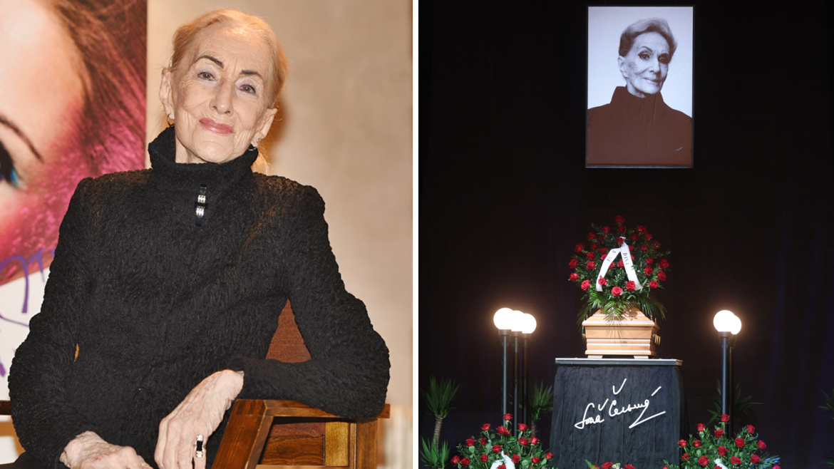 Poslední rozloučení s operní pěvkyní Soňou Červenou na jevišti Národního divadla