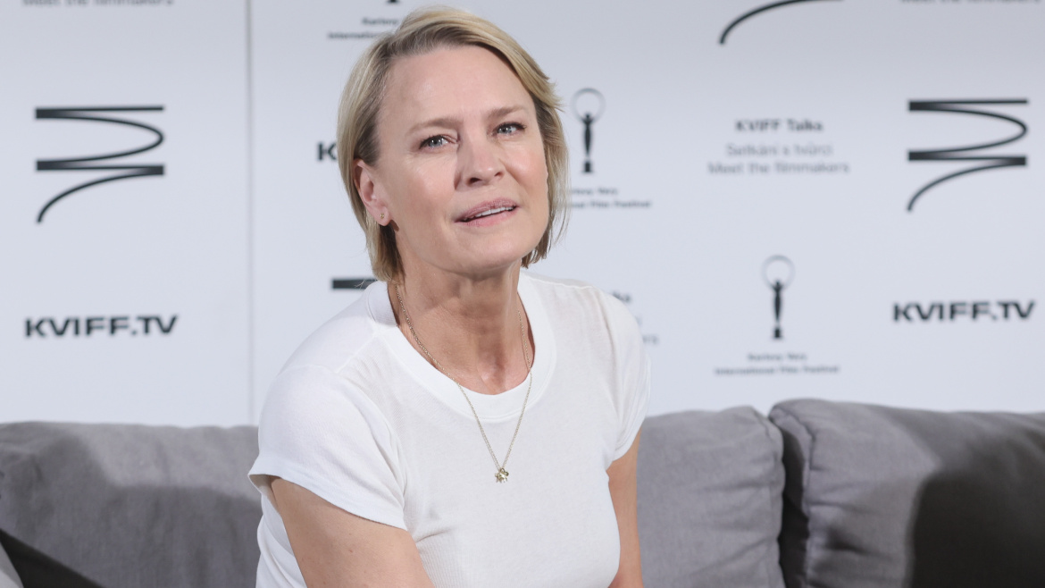 Americká hvězda Robin Wright uvedla jeden ze svých prvních filmů