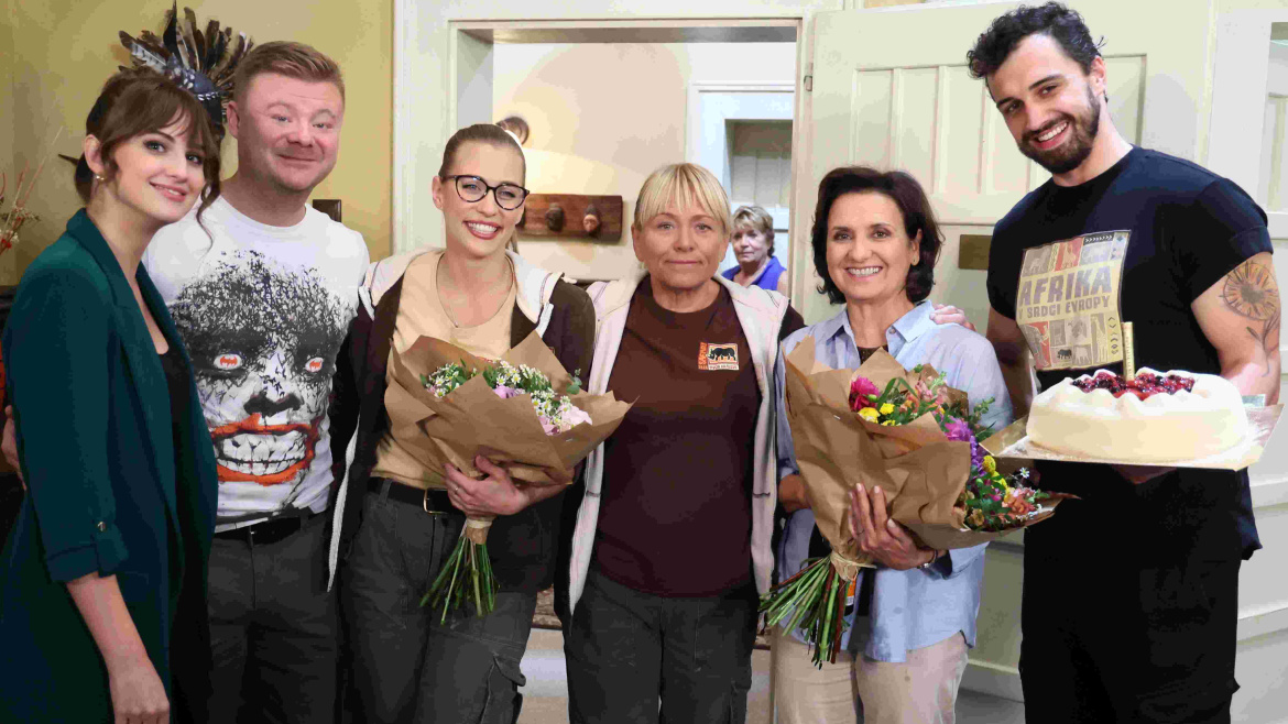 Televizní štáb přichystal pro Veroniku Freimanovou pořádné překvapení! Muselo se dokonce přerušit natáčení!