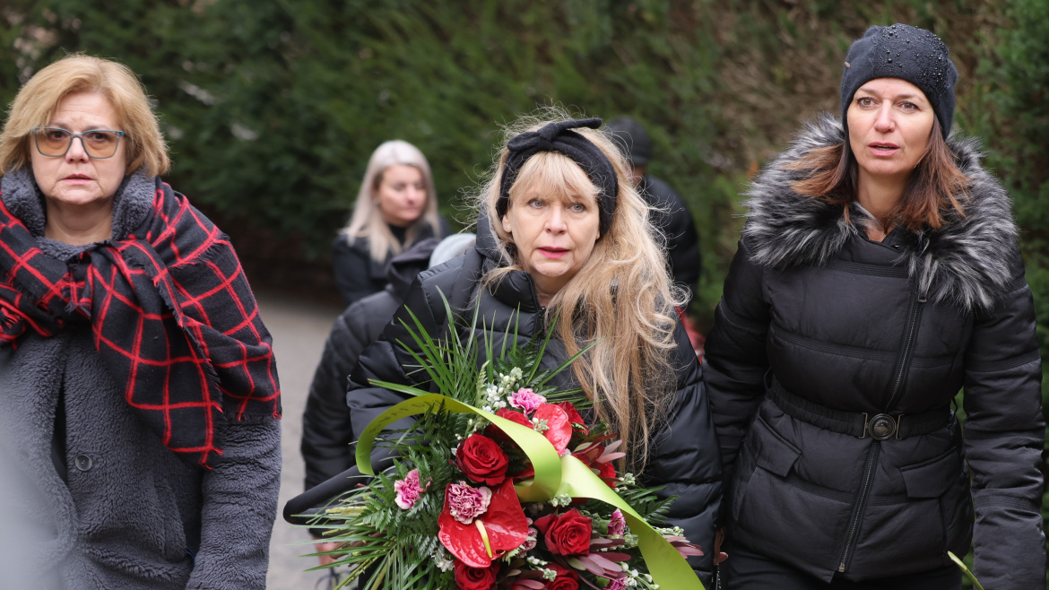 Herci a dabéři přišli dát poslední sbohem kolegovi Pavlovi Vondrovi