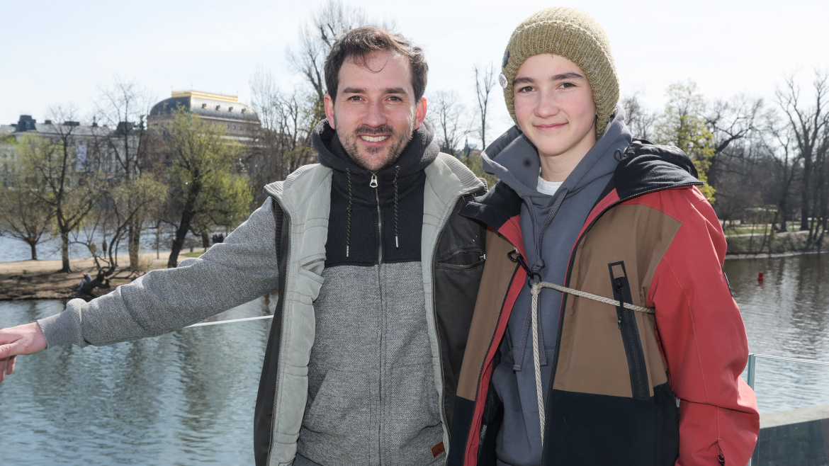 Matouš Ruml si zahraje se svým synem v představení Forman: Nathan je velký parťák!