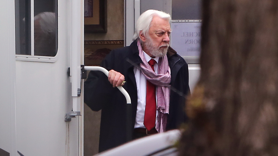 Zemřela herecká hvězda Donald Sutherland. Natáčel také v Praze