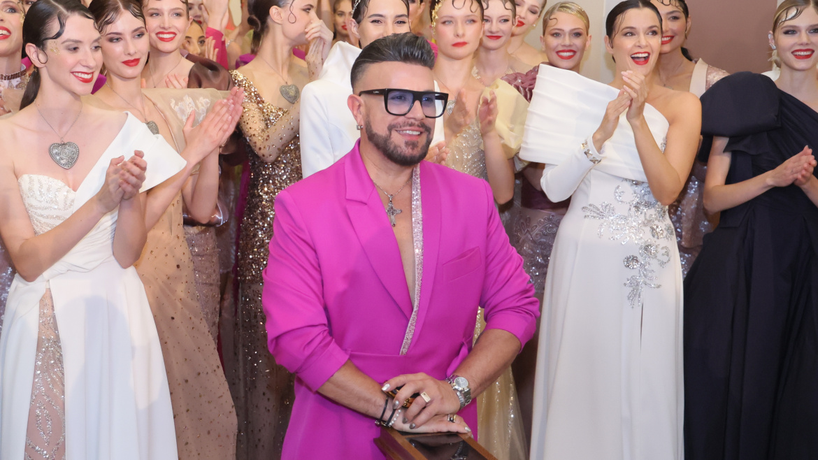 Osmany Laffita poděkoval velkolepou přehlídkou. Přišly Klausová, Brožová, nechyběli Vémola či miliardář Chlad