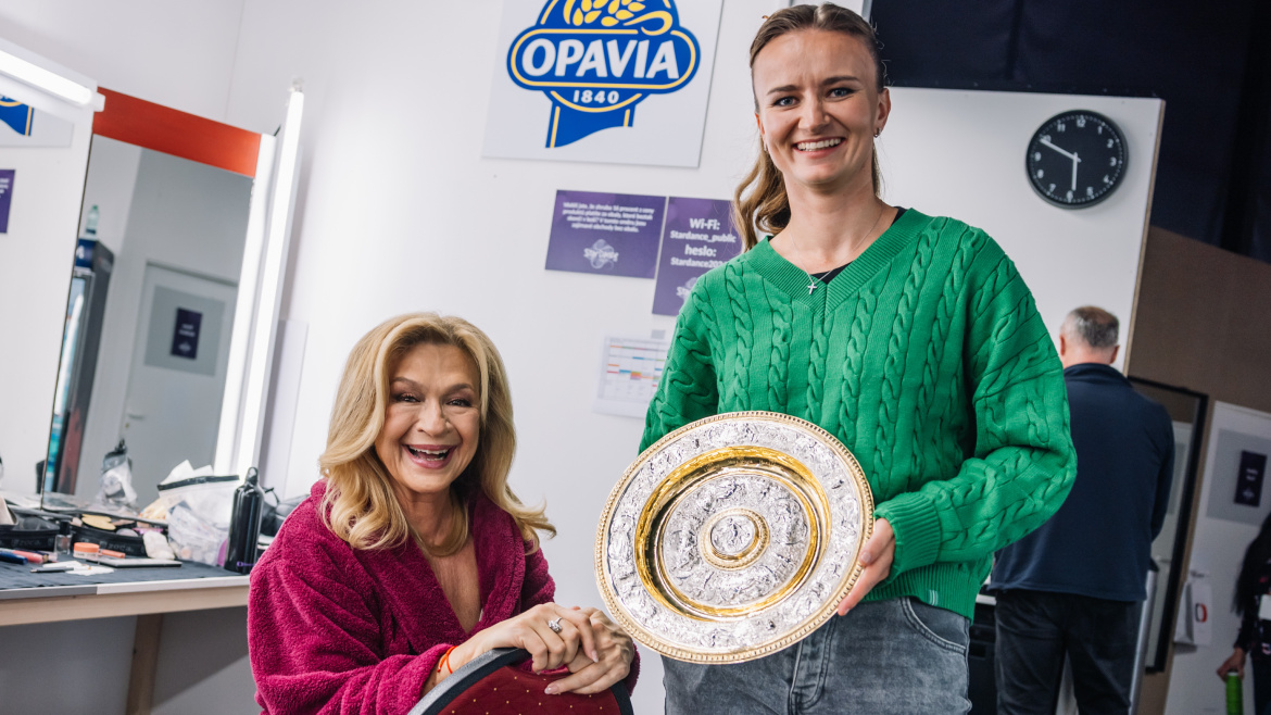 Dvořák, Adamczyk, Ruml a také tenistka Krejčíková v zákulisí StarDance