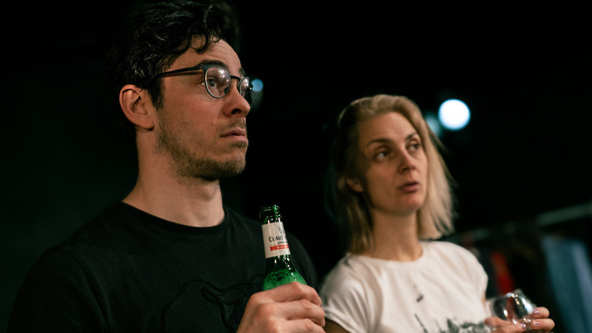 Bára Poláková a Marek Adamczyk poprvé v Divadle Ungelt. Střihnou si Rande s feministou
