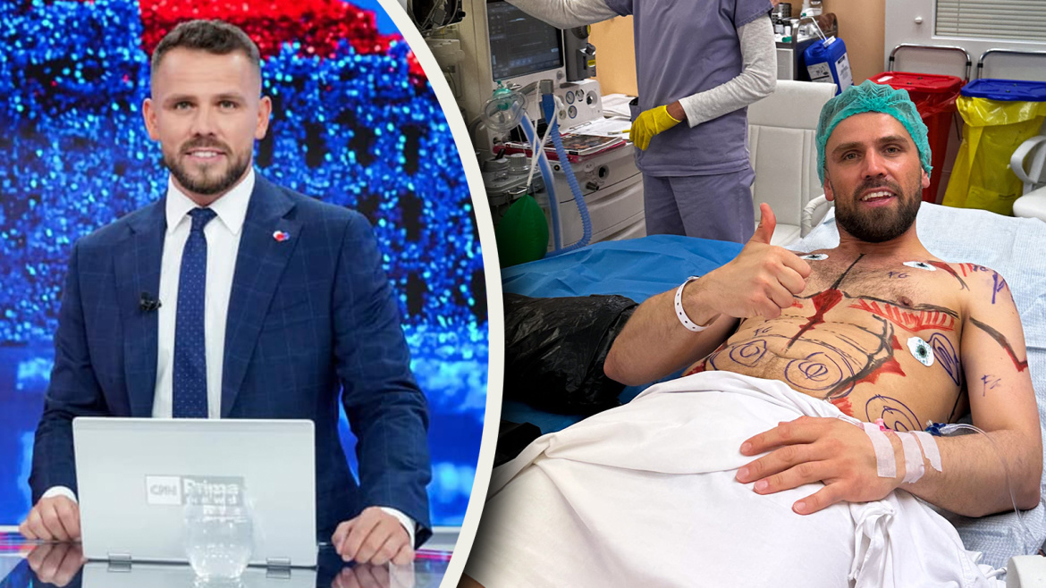 Bez břicha a s vyrýsovaným hrudníkem! Známý moderátor šel na operaci!