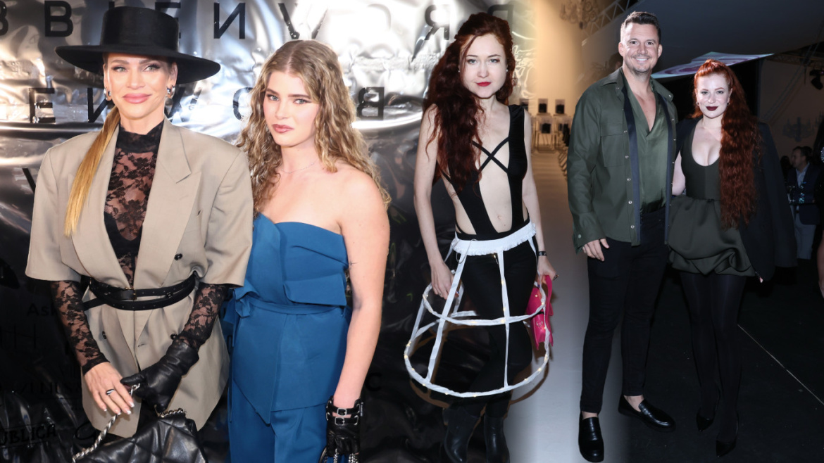 Přehlídka Debbie Brown: Svůdná Verešová s dcerou, Evička lampička a temní Kašákovi!