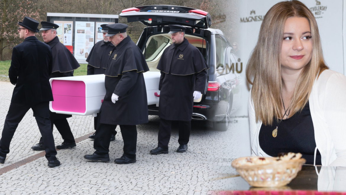 Poslední rozloučení s Mínou: Růžová rakev, slzy a zdrcená rodina! 