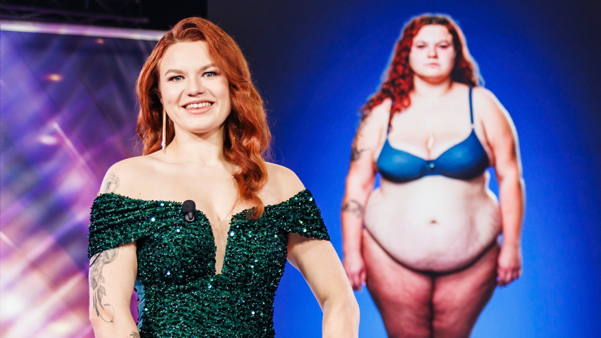 Před rokem se za svých 125 kilo styděla. Dnes je z Karoliny štíhlá kráska