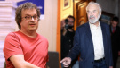 Filip Smoljak a Zdeněk Svěrák u soudu.